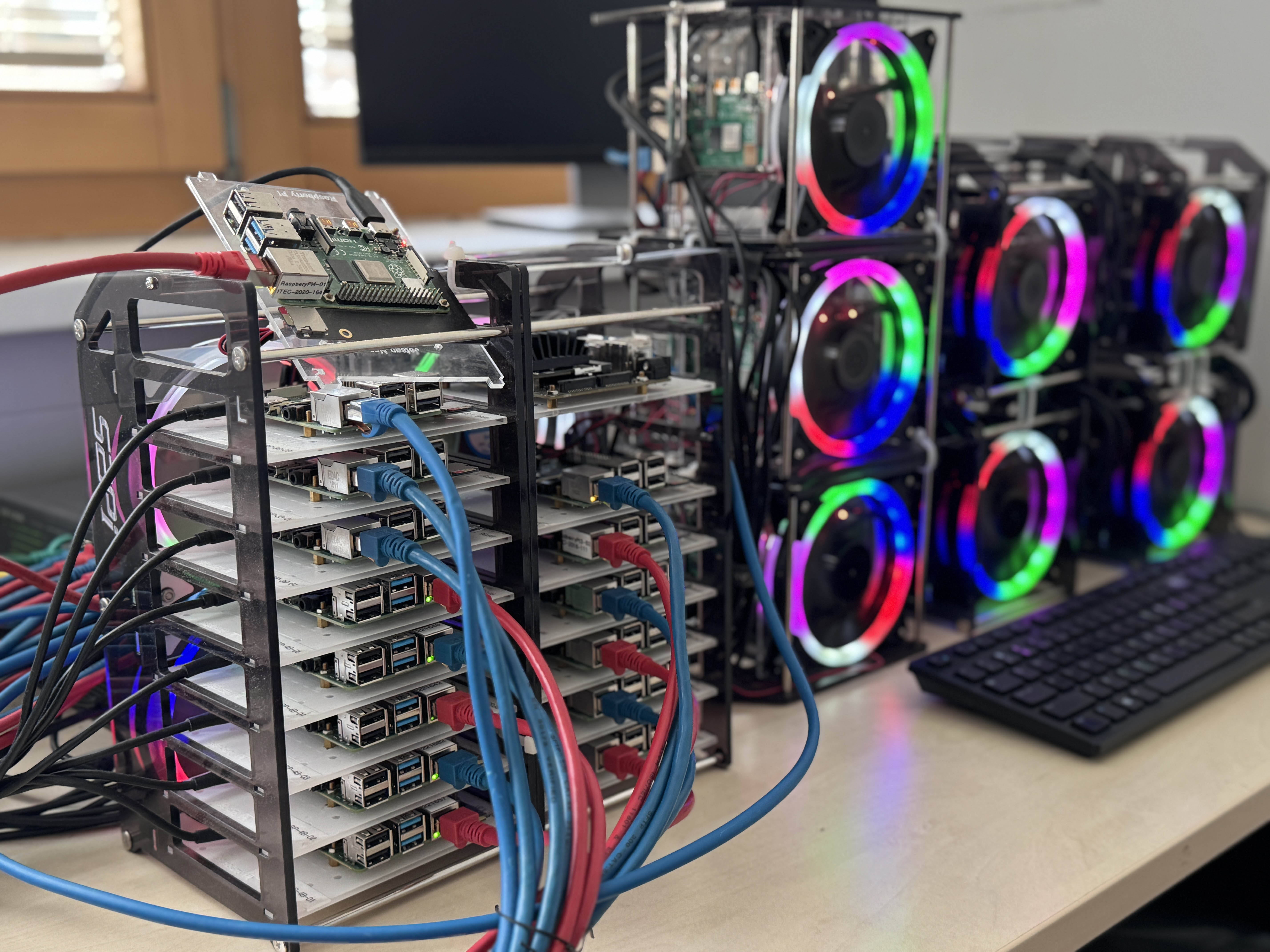 Edge computing cluster
